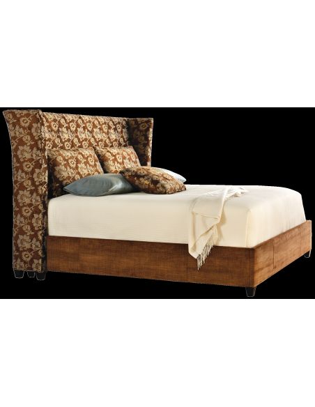 Upholstered Bed. American made furniture and furnishings. 450