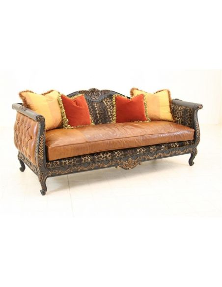 Vanished Panther Hair Hide Sofa