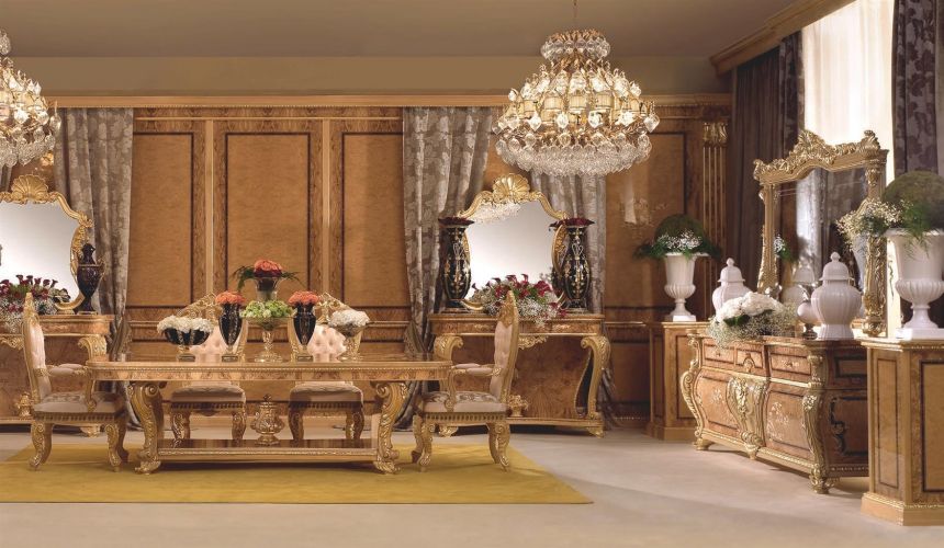 Dining Tables Stunning dinning table from our modern day palace collection