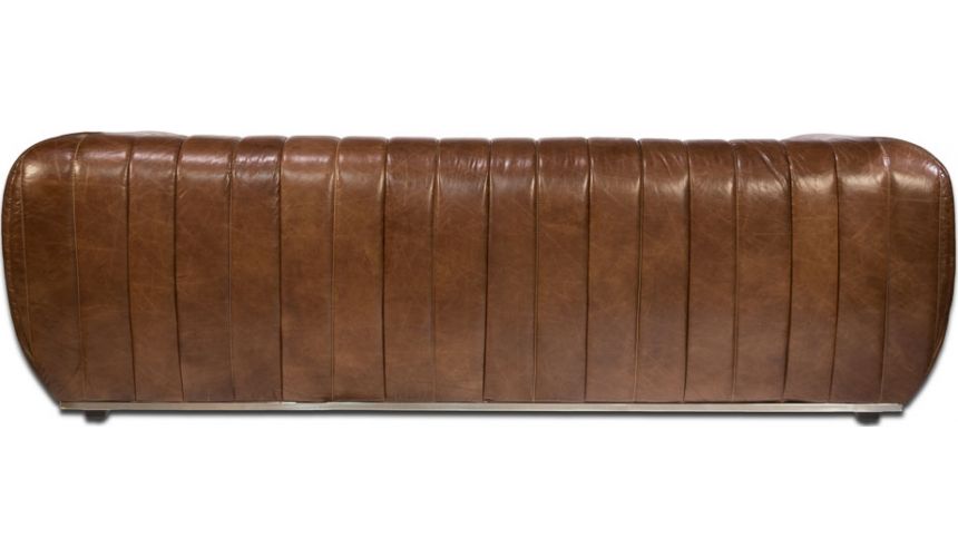 SOFA, COUCH & LOVESEAT Luxurious Leather Sofa