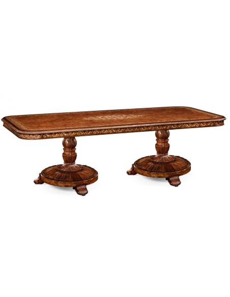 Victorian style dining table. Furniture furnishings. 599324