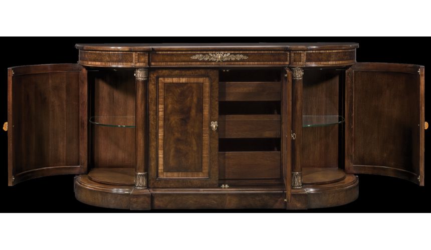 Breakfronts & China Cabinets 11 Warren buffet American made furniture and furnishings