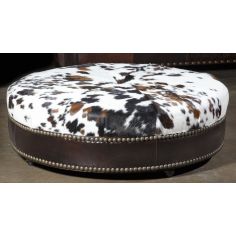 1 Leather patches sofa, USA made, Great looking and great price