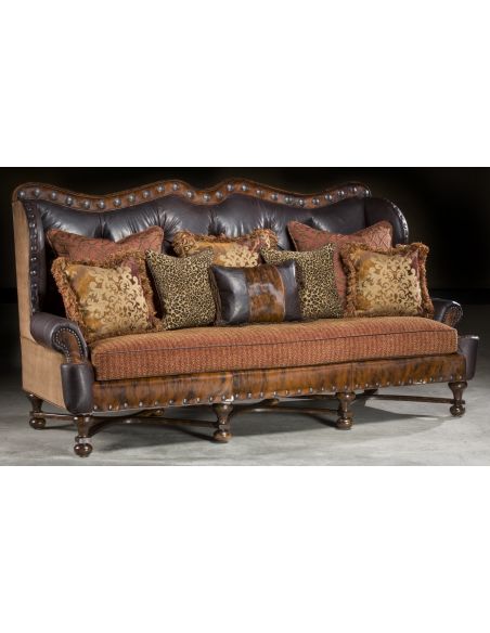 SOFA, COUCH & LOVESEAT Western sofa high end custom made