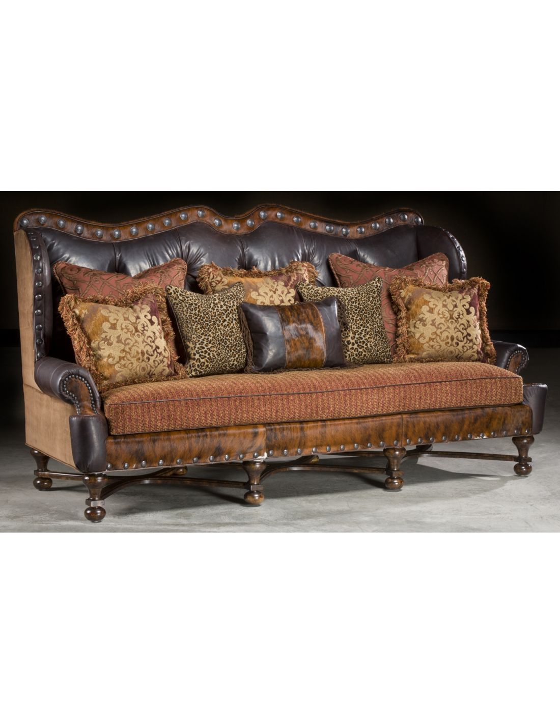 Gothic Sofa, Custom Upholstered Sofas