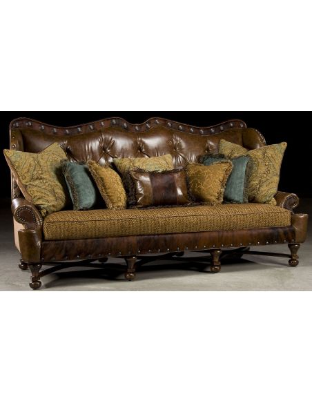 Western sofa high end custom furniture and furnishings. 432