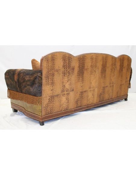 SOFA, COUCH & LOVESEAT Western style sofa, Leather sofa