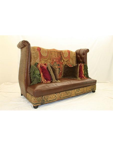 Wild boys tapestry sofa unique high style furniture