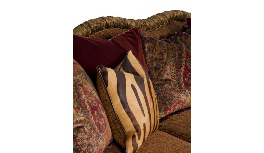 SOFA, COUCH & LOVESEAT Wild side large sofa with designer fabrics and leathers