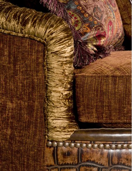 SOFA, COUCH & LOVESEAT Wild side large sofa with designer fabrics and leathers