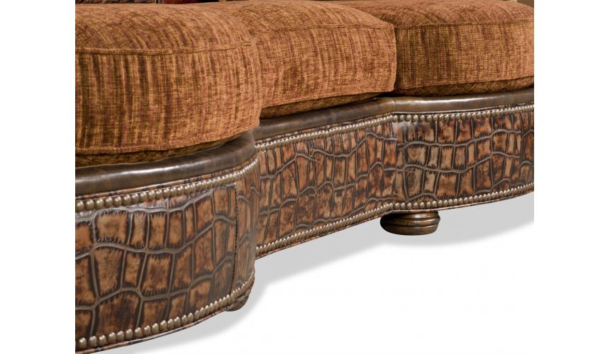 SOFA, COUCH & LOVESEAT Wild side large sofa with designer fabrics and leathers