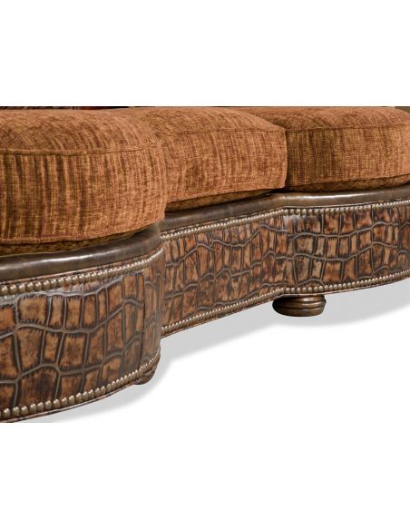 SOFA, COUCH & LOVESEAT Wild side large sofa with designer fabrics and leathers