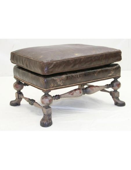 Luxury Leather & Upholstered Furniture Wild West Chair, fine home furnishings