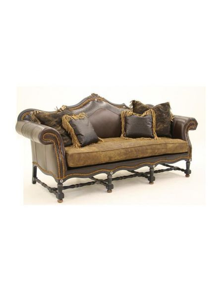English Style Sofa B-sofa, chair, leather, fabric