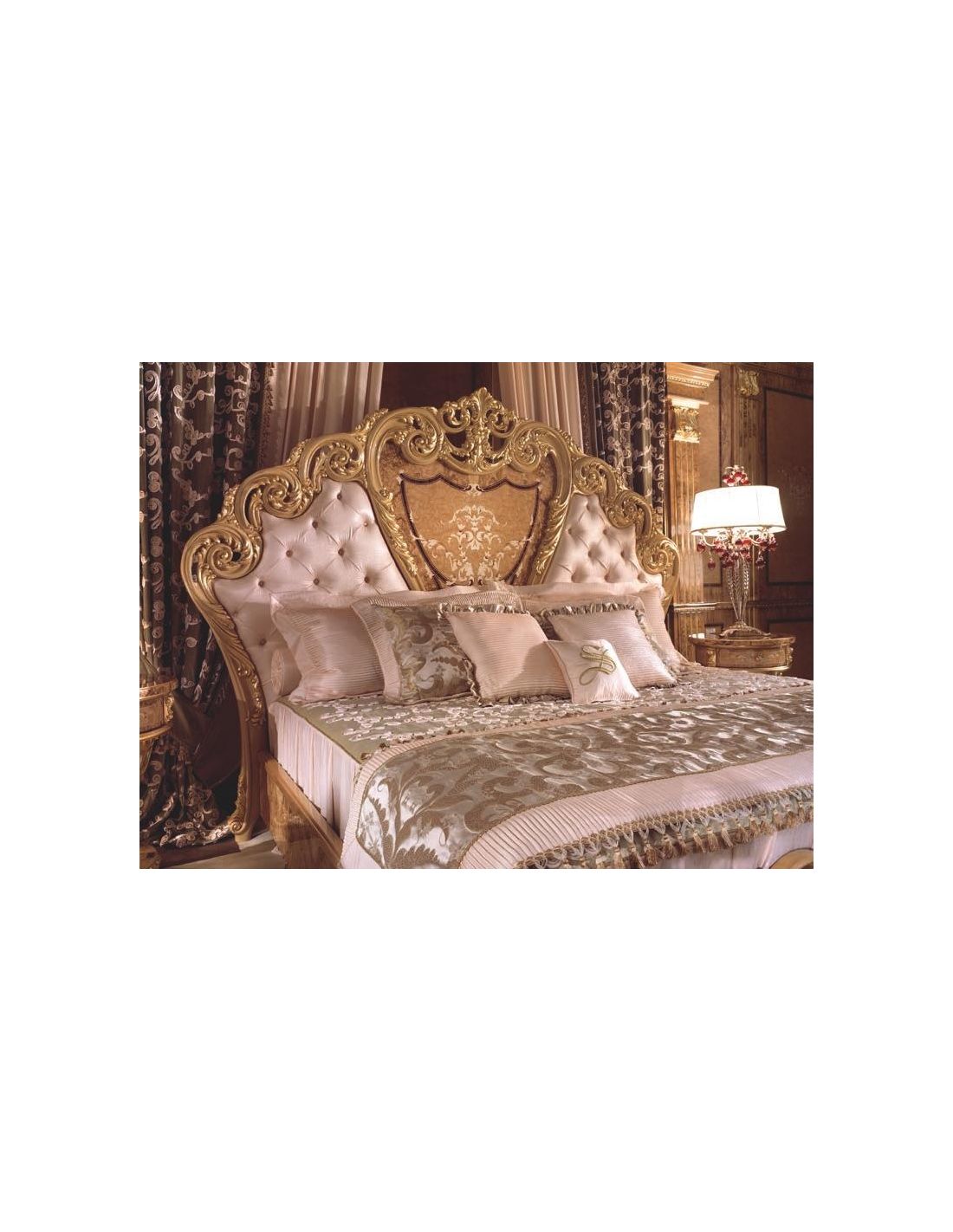 Elegant master bed from our modern day Czar collection