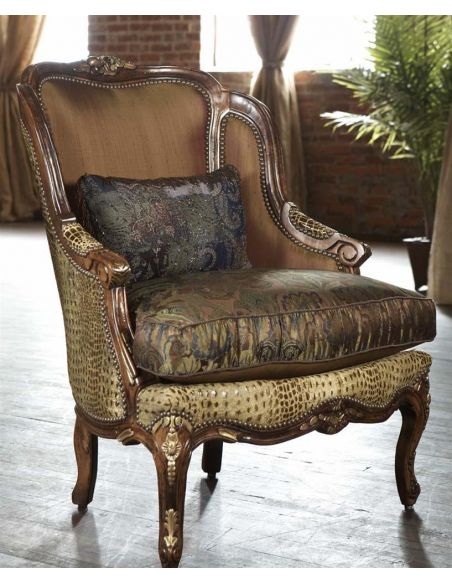594 sofa, chair, leather, gator