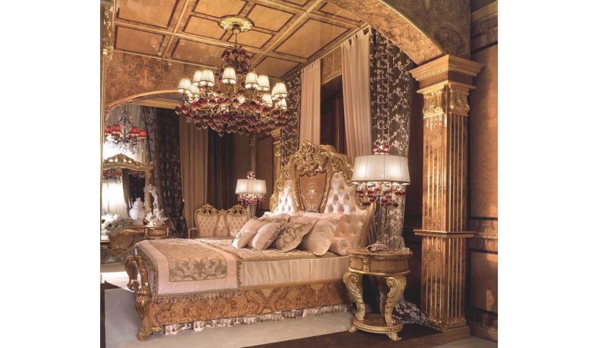 Queen and King Sized Beds Stunning master bedroom from our modern day palace collection