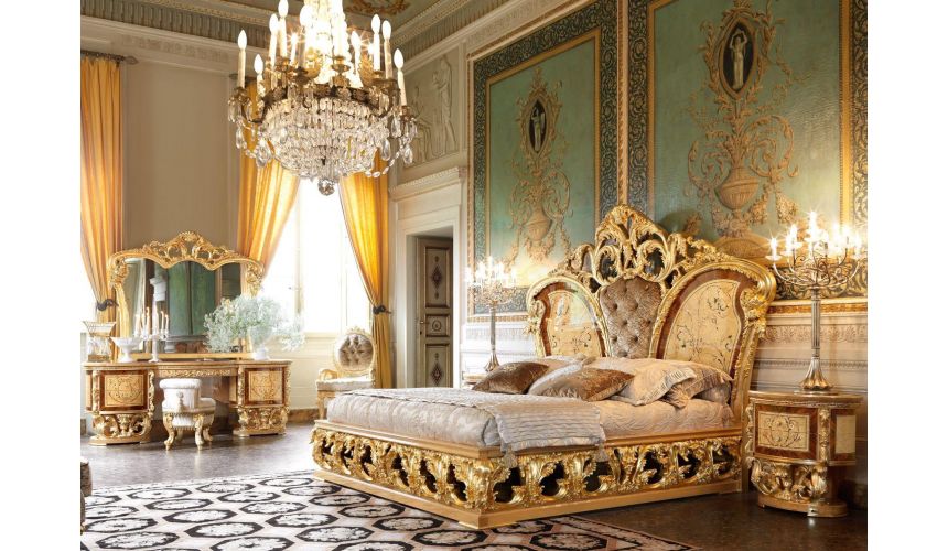 Queen and King Sized Beds Furniture Masterpiece Collection, Master bed 4665