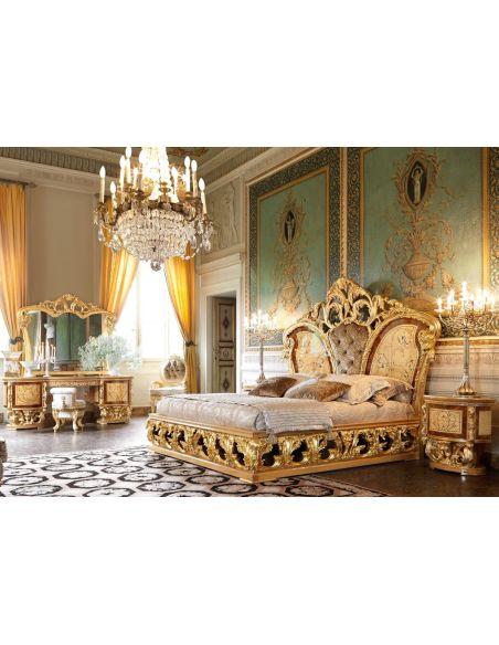 Queen and King Sized Beds Furniture Masterpiece Collection, Master bed 4665