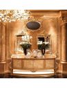 Furniture Masterpieces Luxury TV stand with Mother of pearl inlay