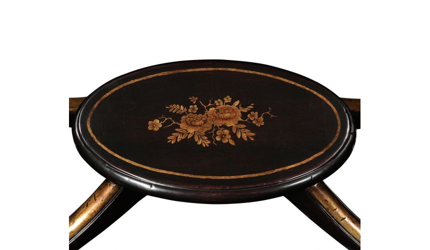 Chest Of Drawers Black Painted Cabinet On Stand