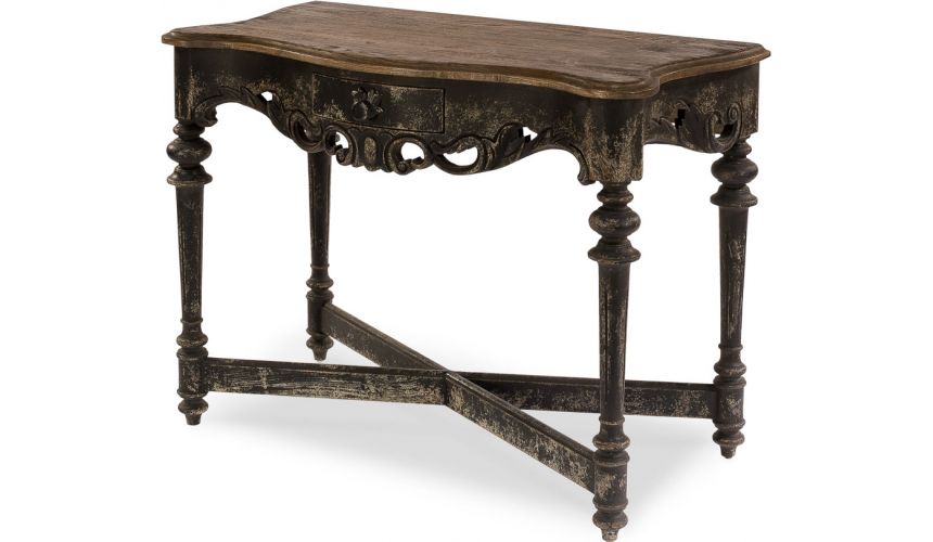 Square & Rectangular Side Tables Ornate Oak Table
