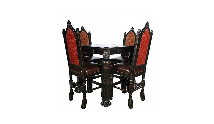 Game Card Tables & Game Chairs Gothic game table