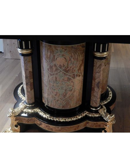 Dining Tables High end dining table. King Louis Collection Boulle marquetry work.