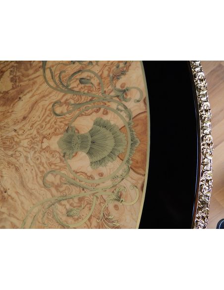 Dining Tables High end dining table. King Louis Collection Boulle marquetry work.