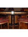 Dining Tables High end dining table. King Louis Collection Boulle marquetry work.