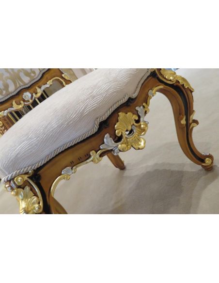 Furniture Masterpieces King Louis Collection. Boulle marquetry work on dining table top