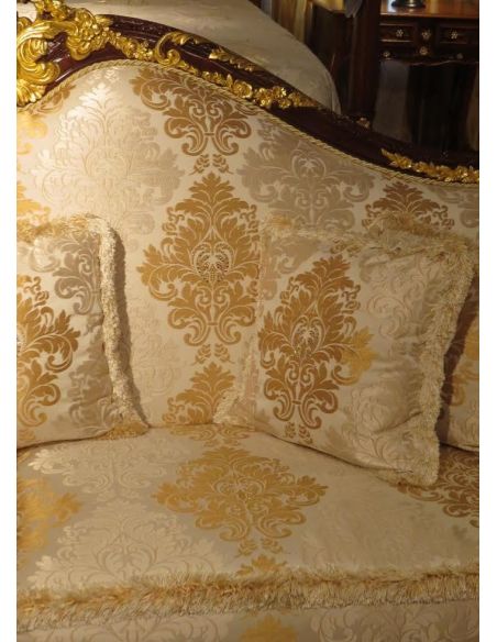 Luxury Leather & Upholstered Furniture 1 Empire style high end sofa. In stock.