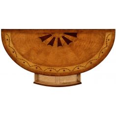 Breakfronts & China Cabinets Demilune Cabinet Luxurious Home accents 2