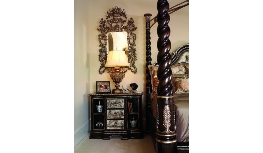 BEDS - Queen, King & California King Sizes Tufted headboard, four post bed, high style