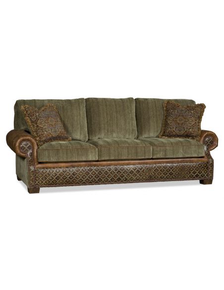 Comfy green goddess sofa