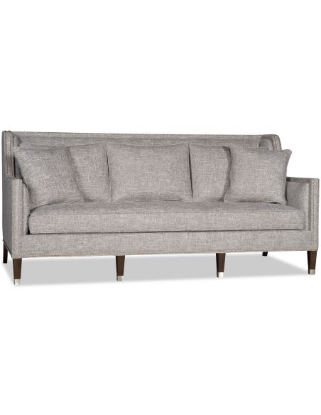 Classic metropolitan modern sofa with a kick of high class