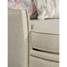 CHAIRS, Leather, Upholstered, Accent Modern style settee chair 2