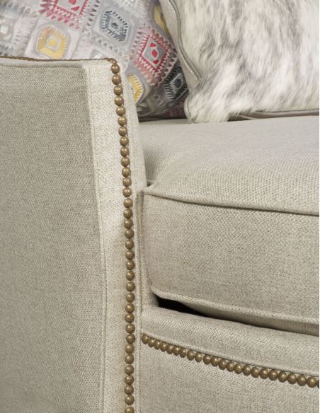 CHAIRS, Leather, Upholstered, Accent Modern style settee chair
