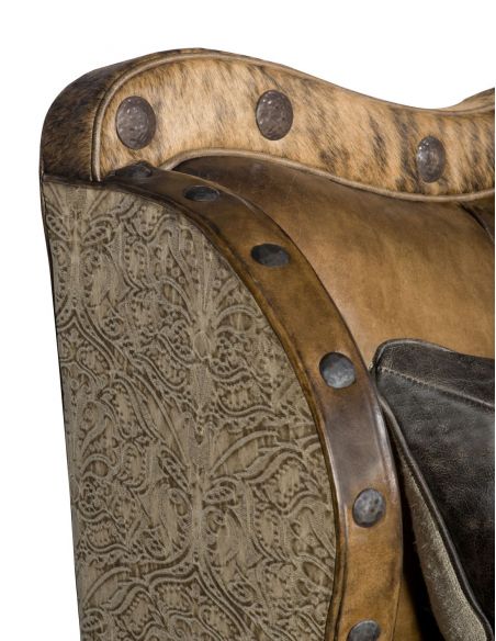 SOFA, COUCH & LOVESEAT Stunning high back Western style sofa