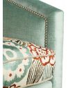 SETTEES, CHAISE, BENCHES Elegant light blue settee