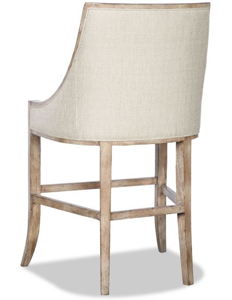 Unique Counter & Bar Stools Bar stool with clean modern lines