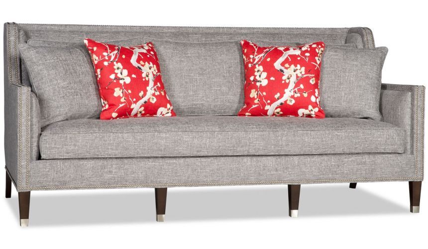 SOFA, COUCH & LOVESEAT Classic metropolitan modern sofa with a kick of high class
