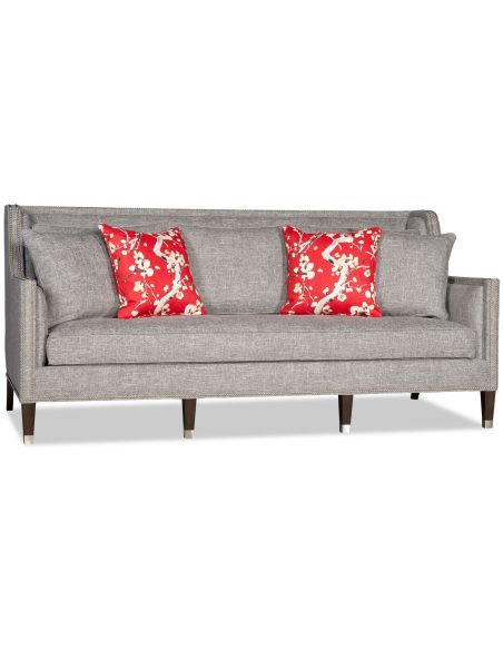 SOFA, COUCH & LOVESEAT Classic metropolitan modern sofa with a kick of high class
