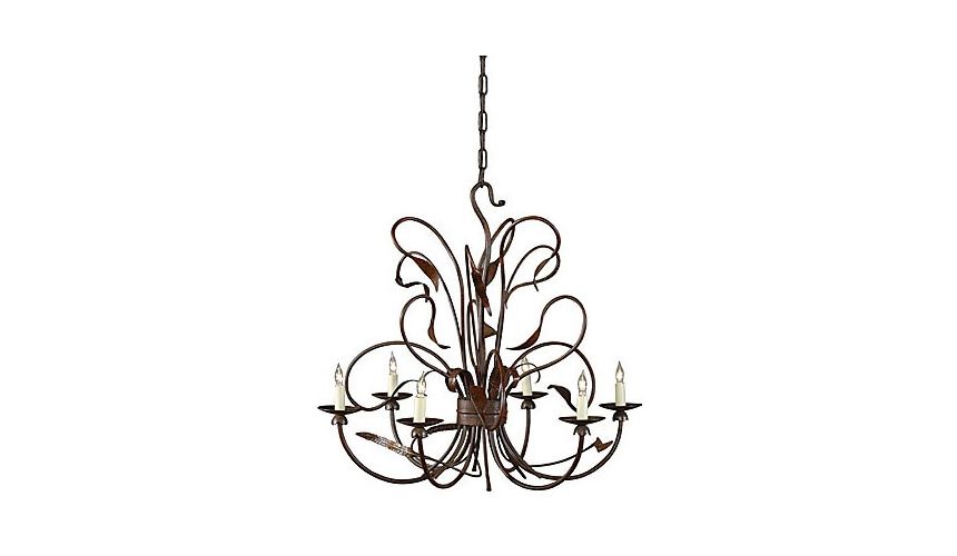 Lighting Intricate Designed Iron Chandelier