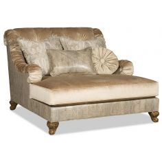 SETTEES, CHAISE, BENCHES Grand over sized chaise