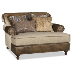SETTEES, CHAISE, BENCHES Grand western style chaise