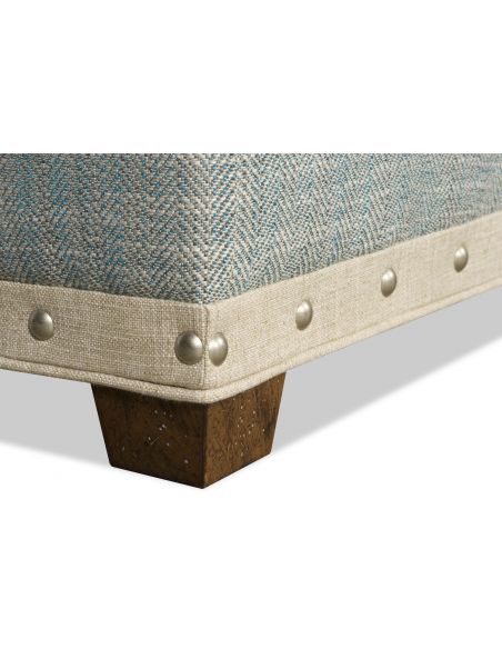 SOFA, COUCH & LOVESEAT Chic blue sofa