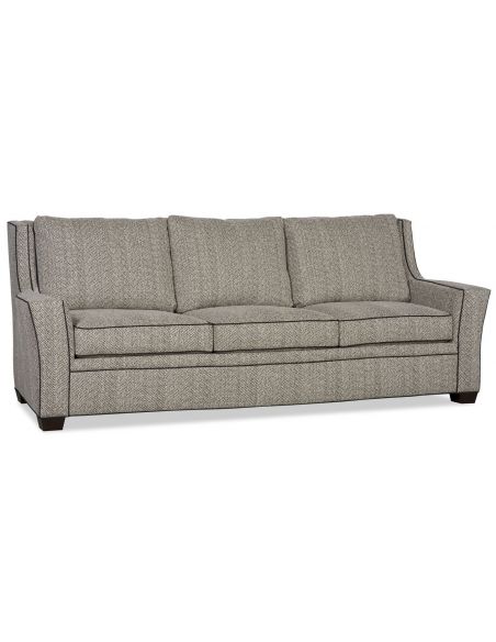 Modern herringbone sofa