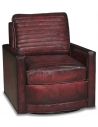 MOTION SEATING - Recliners, Swivels, Rockers High style leather swivel accent chair