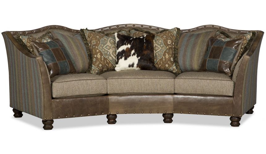 Luxury Leather & Upholstered Furniture Stylish conversation sofa